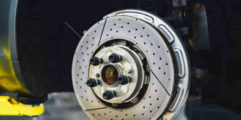 Photo of vehicle disc brakes