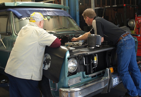 Photo of Brad Rohlfs, owner of Excalibur Auto Repair